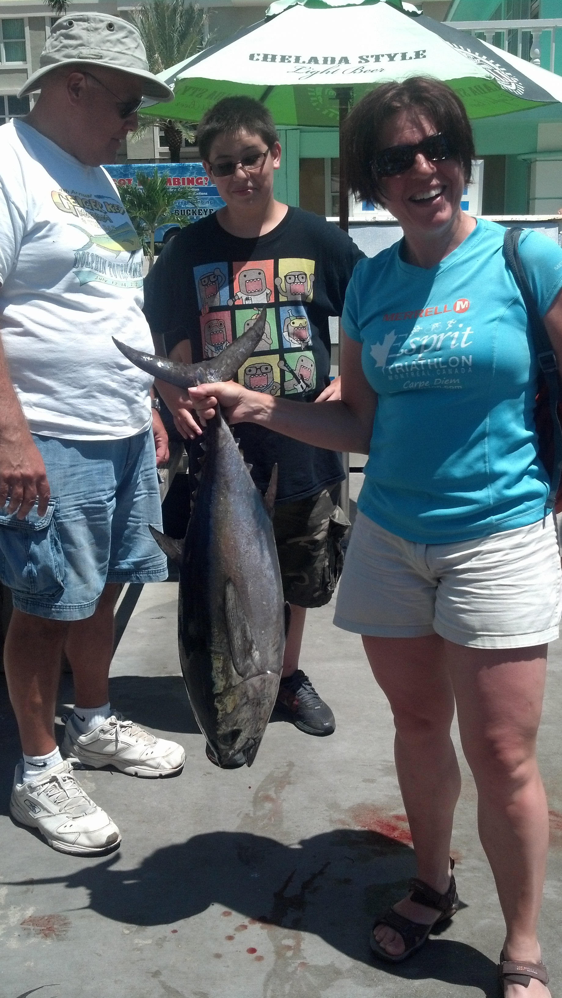 Thursday, August 7, 2014  8am-12noon  Blackfin Tuna